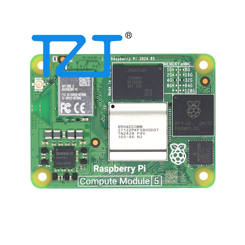 Raspberry Pi 5 8Gb Kit - Module informatique TZT 5, Bluetooth 5.0,