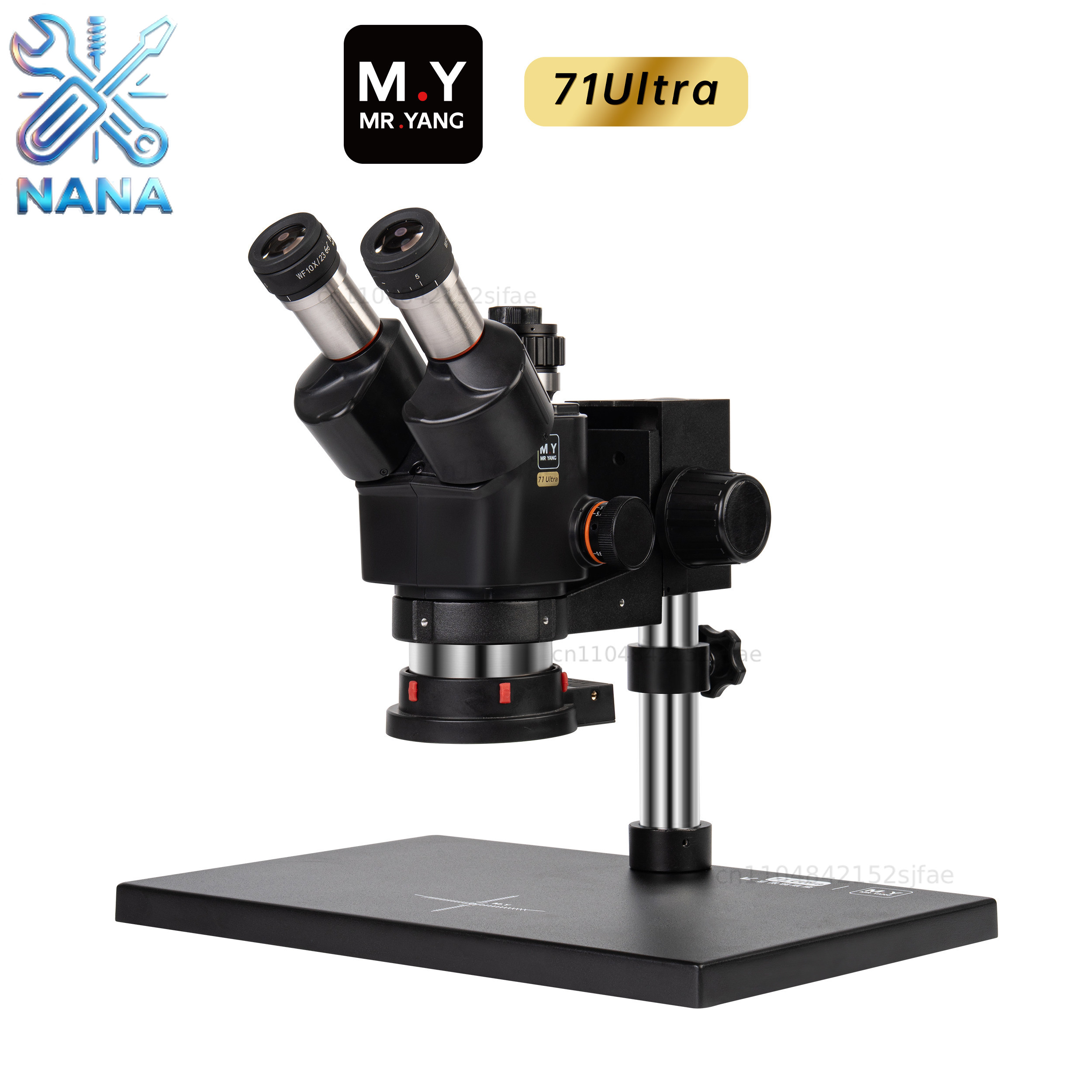 Stereo Trinocular Microscope Pcb - Microscope trinoculaire YCS MR.YANG 71 ULTRA