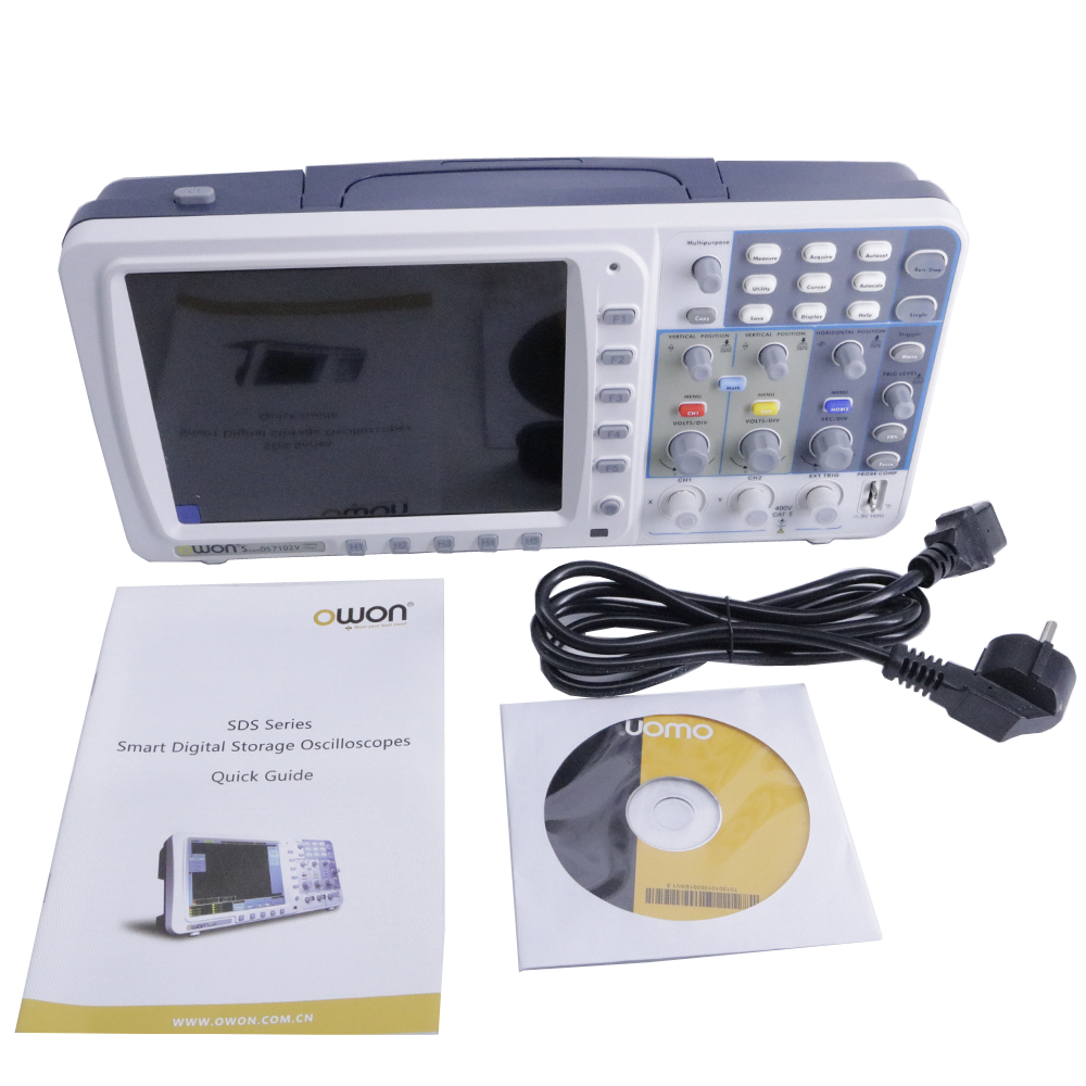 Digital Storage Oscilloscope 100Mhz - Oscilloscope numérique OWON SDS7102 100 MHz