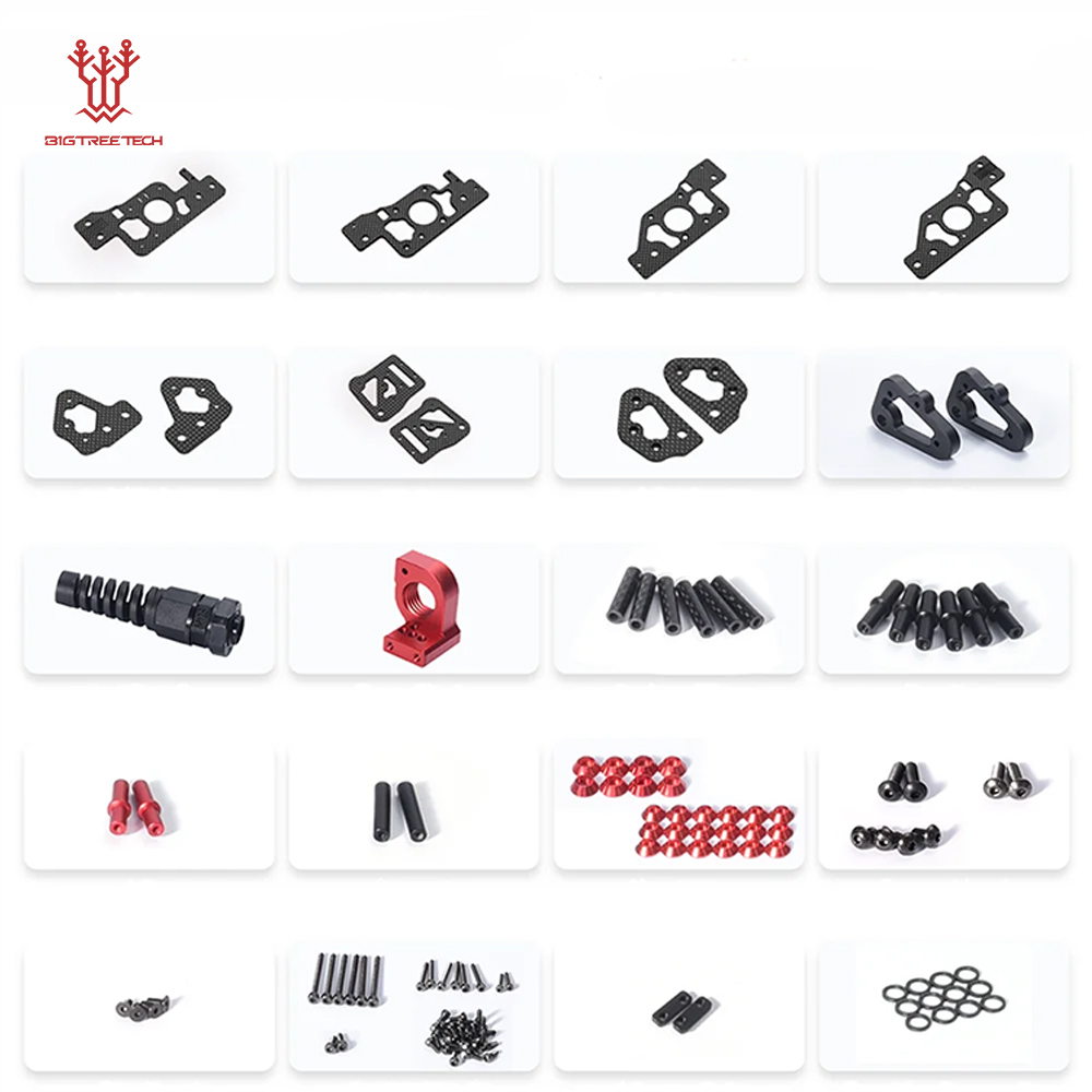Voron 2.4 R2 Kit - BIGTREETacétone-Kit de support rapide en fibre