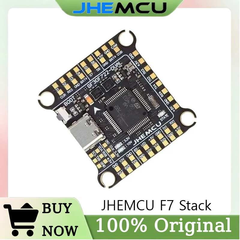 Fpv Flight Controller F7 Stack 60A - Contrôleur de vol JHEMCU F7 F722