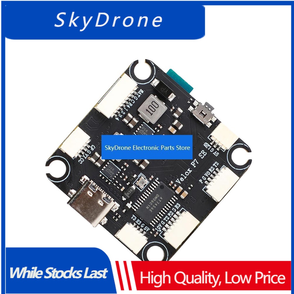 Fpv Flight Controller F7 Stack 60A - Contrôleur de vol SkyDElT-HOBBY Velox F7