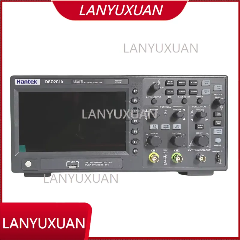 Digital Storage Oscilloscope 100Mhz - Oscilloscope numérique Hantek DSO2C10, bande passante