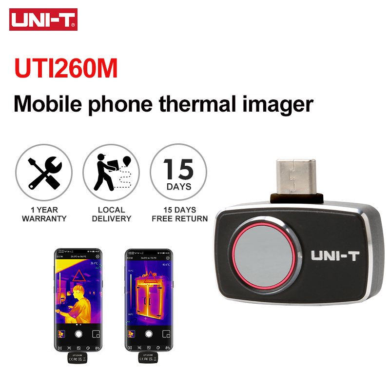 Thermal Imaging Camera Pcb Repair - Caméra thermique UNI-T pour téléphone UTI260M