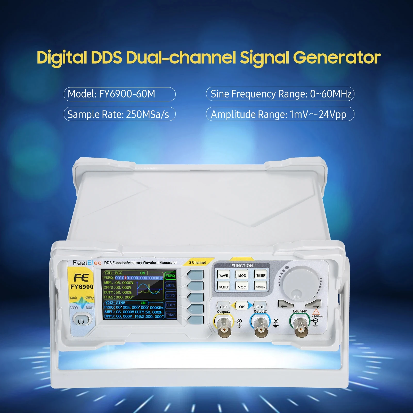 Générateur de forme d'onde Sou - Function Arbitrary Waveform Generator avis et prix