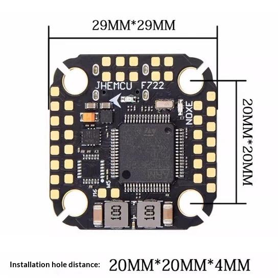 JHEMCU F722 NOXE F7 Flight Con - Fpv Flight Controller F7 Stack 60A avis et prix
