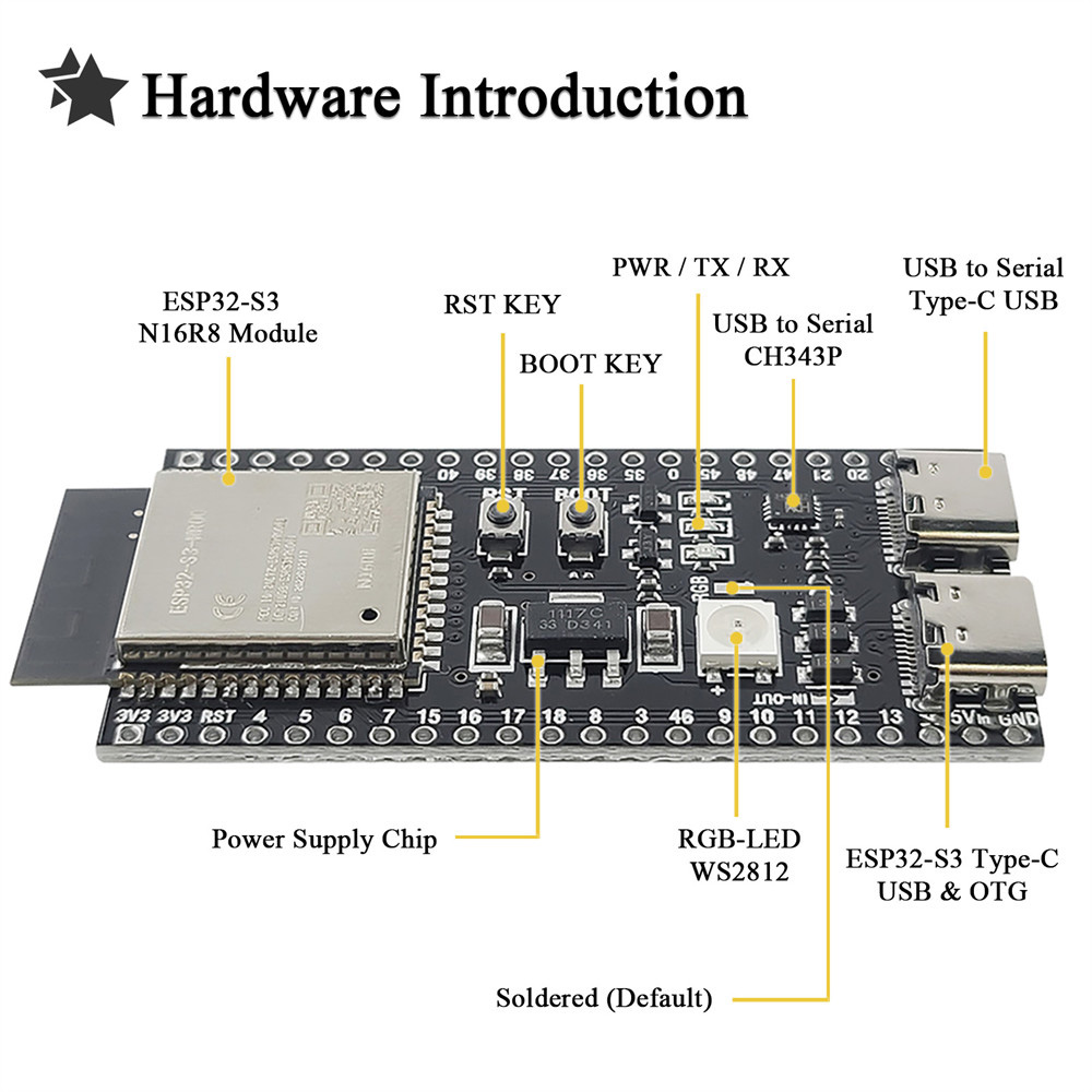 Cartes de développement ESP32  - Esp32 S3 Development Board Lot avis et prix