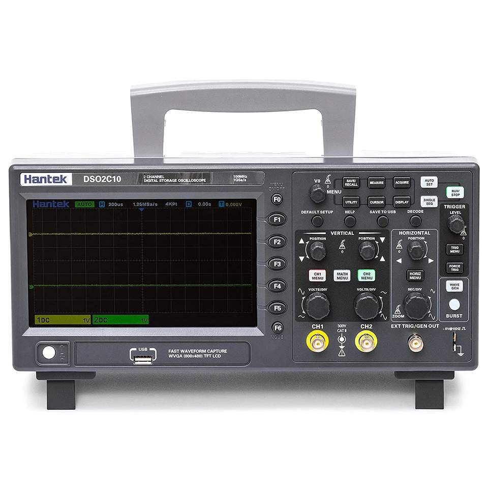 Hantek DSO2C10 Oscilloscope de - Digital Storage Oscilloscope 100Mhz avis et prix