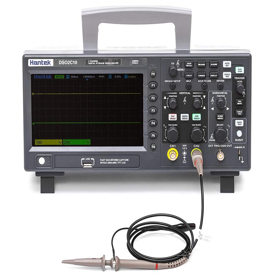 Hantek DSO2C10 Oscilloscope de - Digital Storage Oscilloscope 100Mhz avis et prix