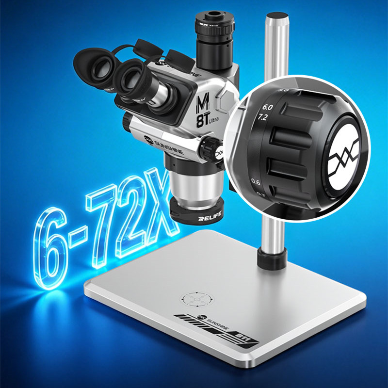 Microscope stéréoscopique trin - Stereo Trinocular Microscope Pcb avis et prix