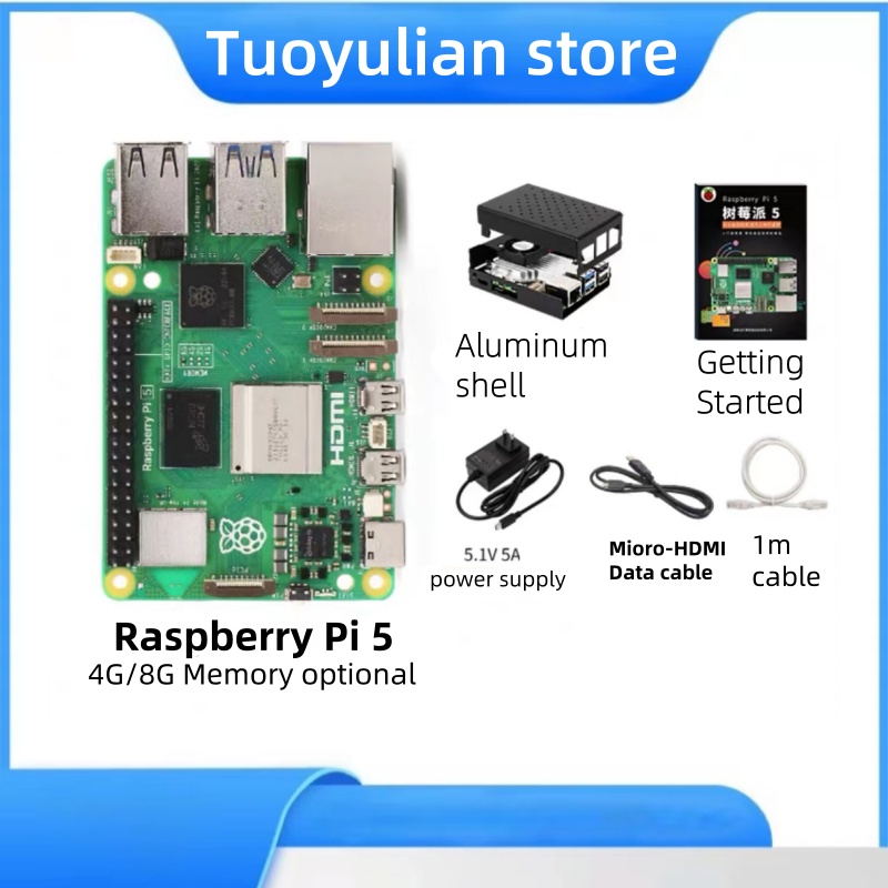 Carte de développement pour Ra - Raspberry Pi 5 8Gb Kit avis et prix