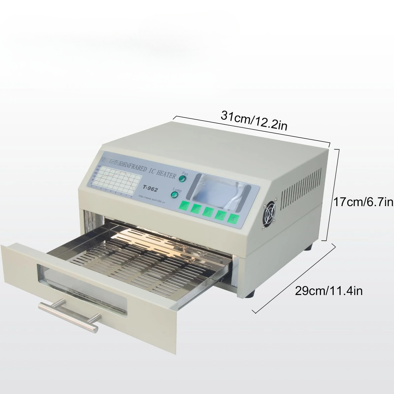 Machine de refusion automatiqu - Reflow Oven Pcb T962 avis et prix