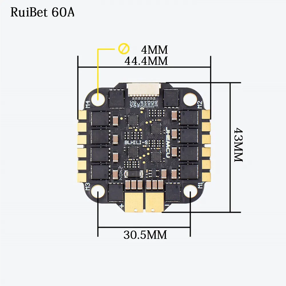 Jhemcu F7 pile F722 double con - Fpv Flight Controller F7 Stack 60A avis et prix