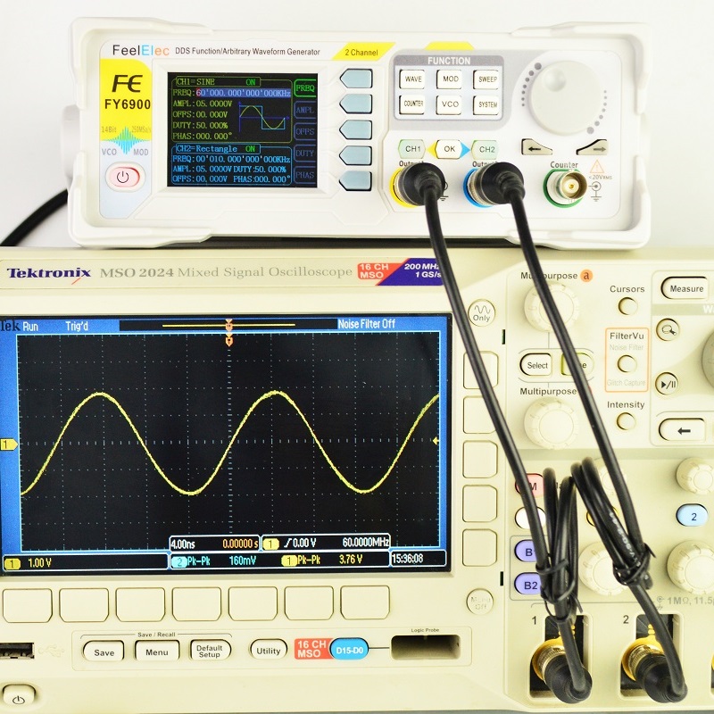 Feelelec FY6900 0-60MHz foncti - Function Arbitrary Waveform Generator avis et prix