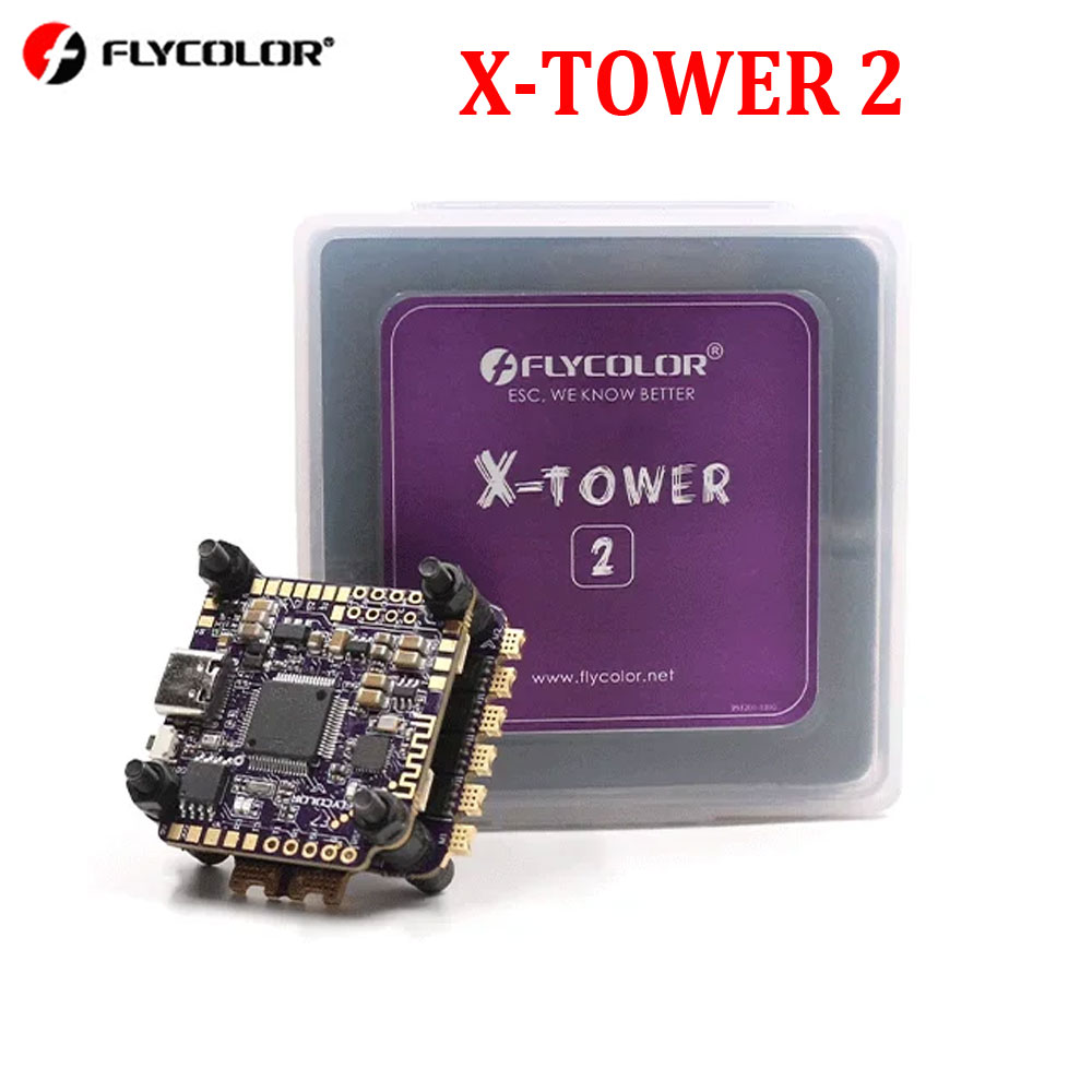 HobbyFIy Flycolor X-TOWER 2 F7 - Fpv Flight Controller F7 Stack 60A avis et prix