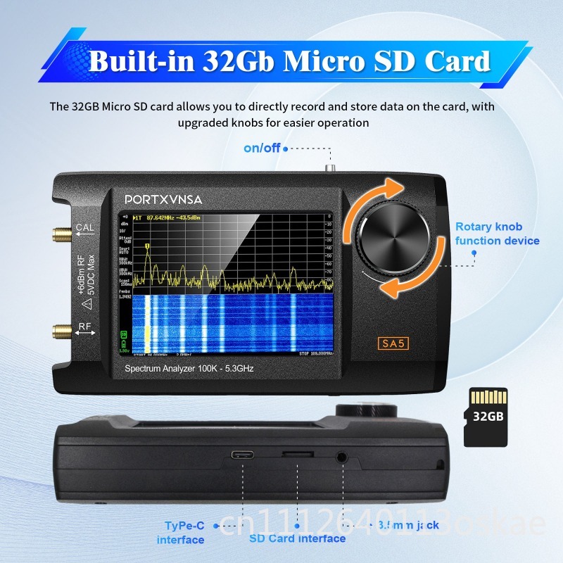 Analyseur de spectre portable  - Signal Generator Spectrum Analyzer avis et prix