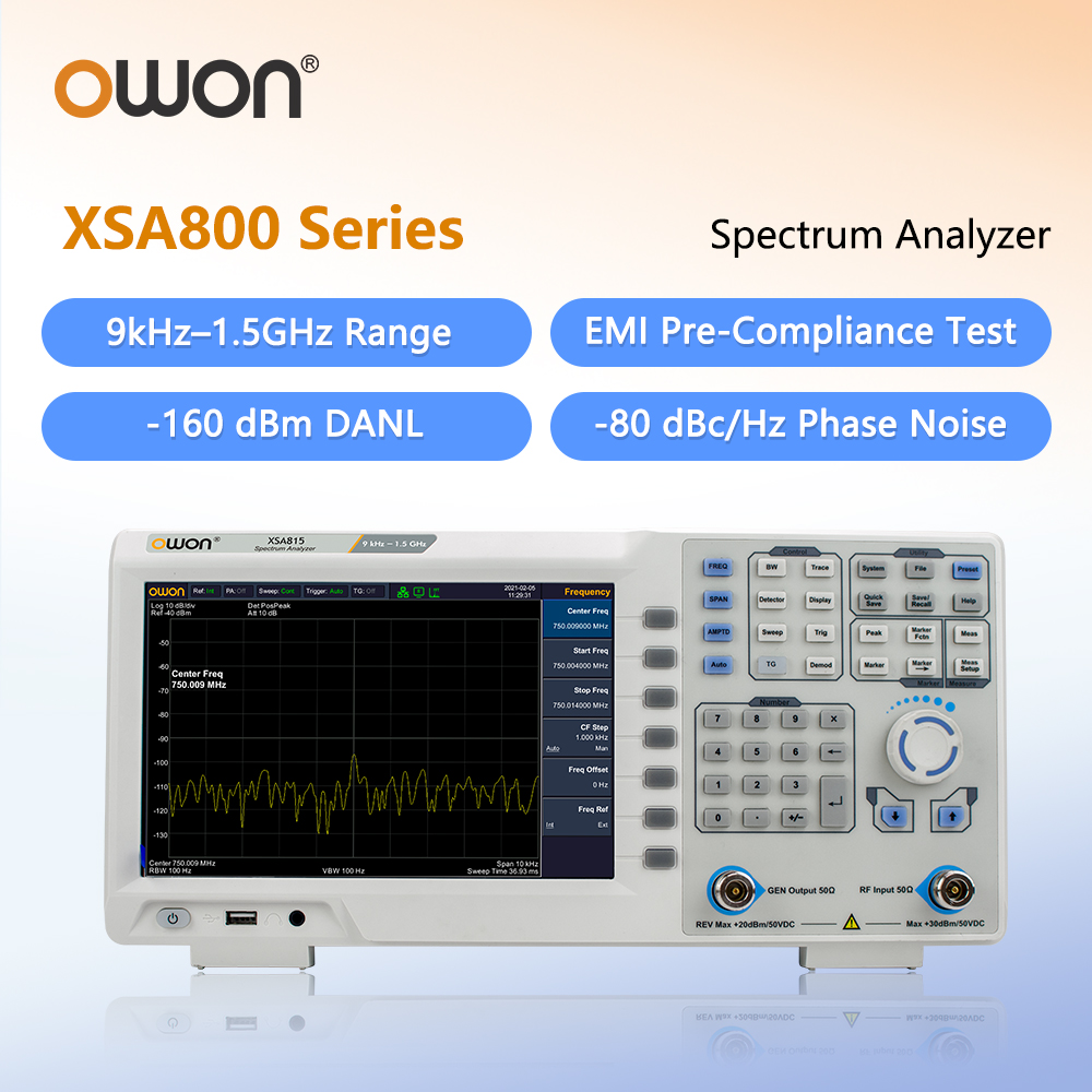 Analyseur de spectre OWON avec - Signal Generator Spectrum Analyzer avis et prix