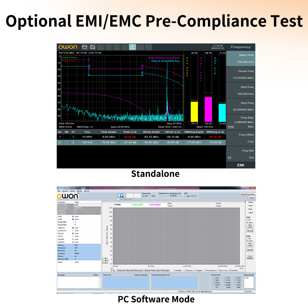 Analyseur de spectre OWON avec - Signal Generator Spectrum Analyzer avis et prix