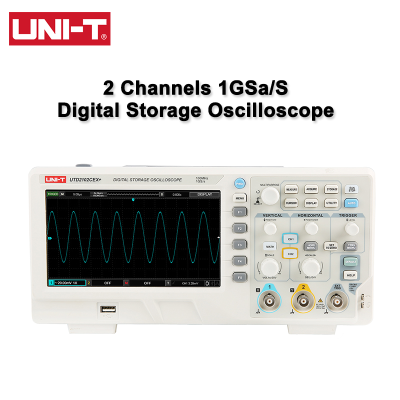 Oscilloscope numérique UNI-T U - Digital Storage Oscilloscope 100Mhz avis et prix