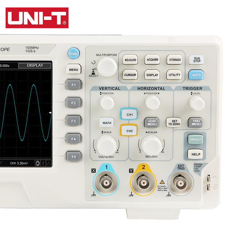 Oscilloscope numérique UNI-T U - Digital Storage Oscilloscope 100Mhz avis et prix