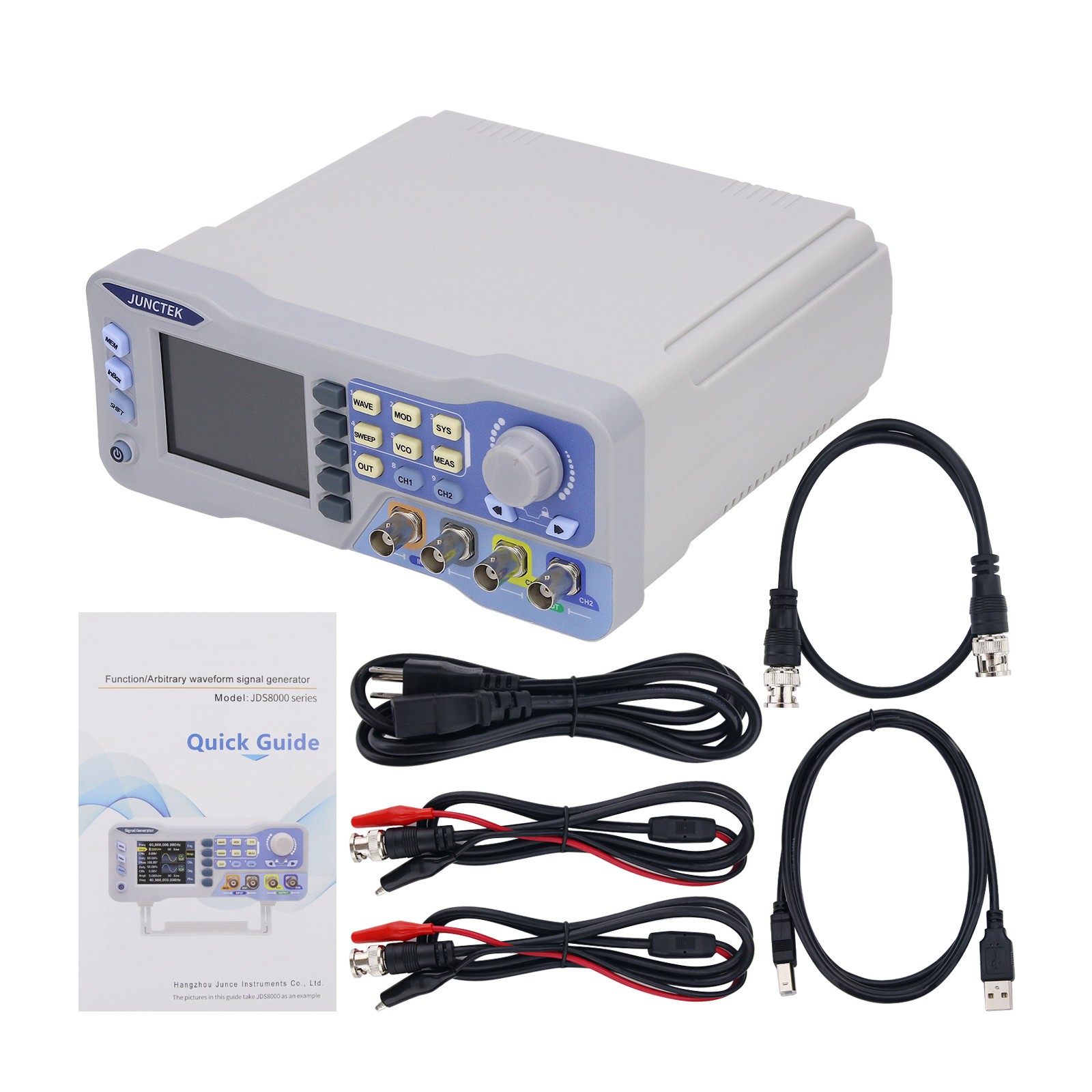 En stock, JDS8080, générateur  - Function Arbitrary Waveform Generator avis et prix