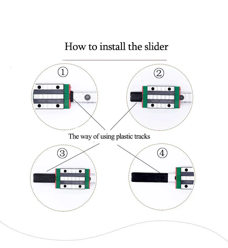 6 pièces MGN9H 1 pièces MGN12H - Voron 2.4 R2 Kit avis et prix