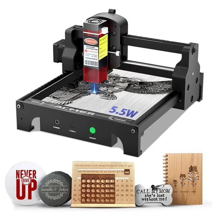 5.5W Mini découpeur de gravure - Mini Laser Engraver Cnc Router avis et prix
