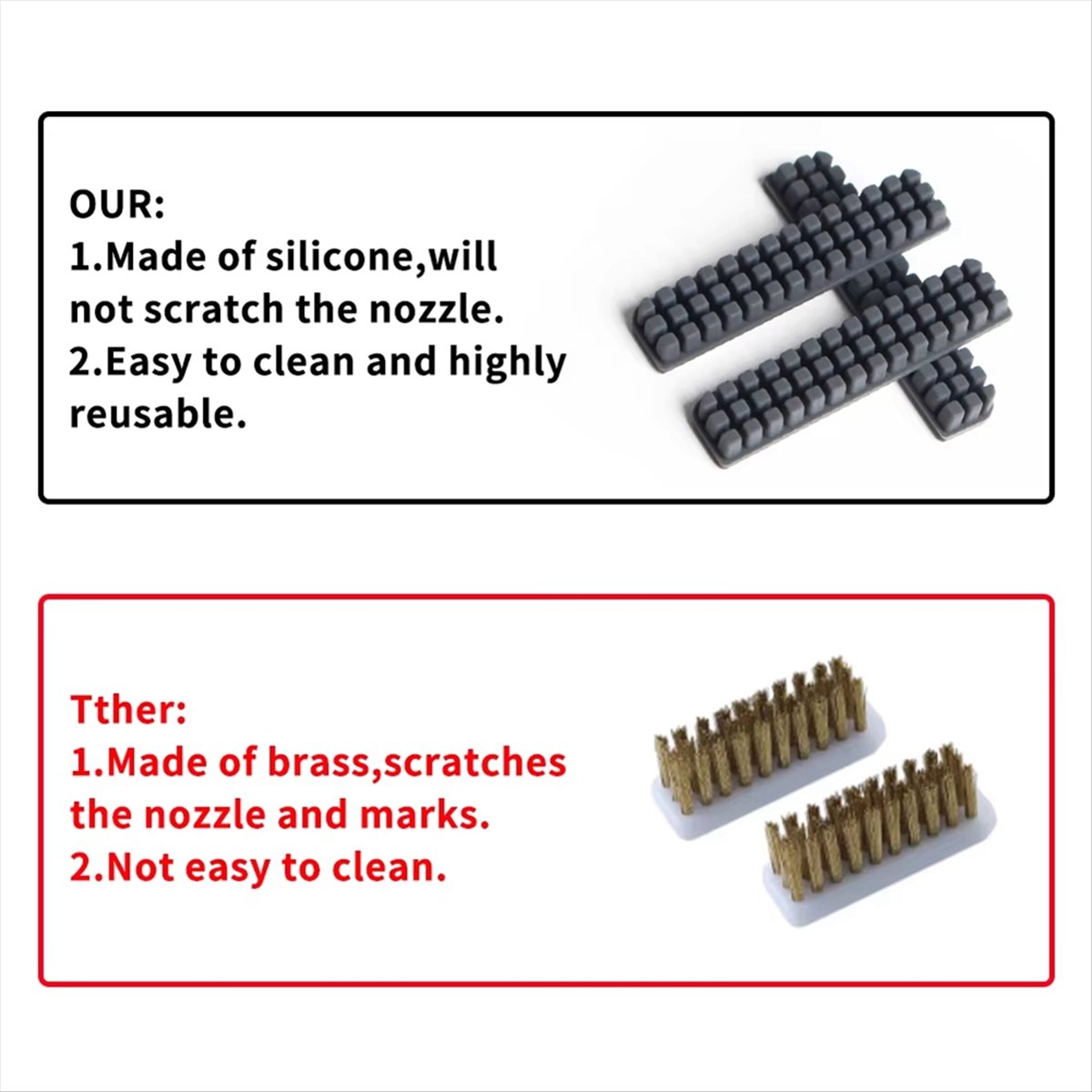 (B63C) Brosse en silicone pour - Voron 2.4 R2 Kit avis et prix