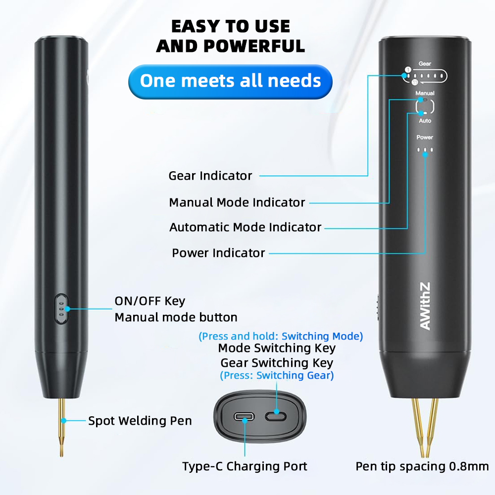 Awithz Portable batterie soude - Spot Welder 18650 Battery Pack avis et prix