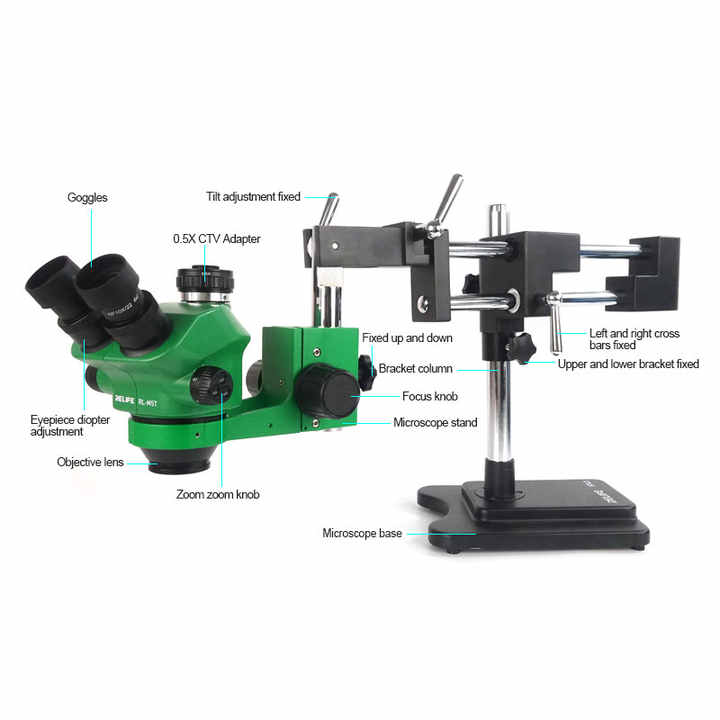 Microscope stéréoscopique trin - Stereo Trinocular Microscope Pcb avis et prix