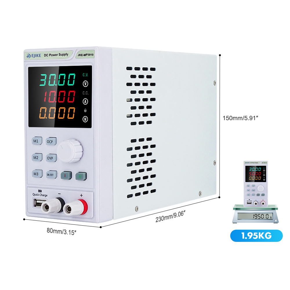 Alimentation électrique EJIKE  - Programmable Dc Power Supply 30V 10A avis et prix