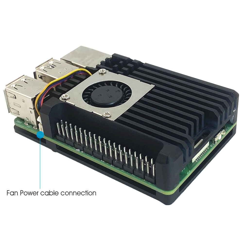 Boîtier blindé en alliage d'al - Raspberry Pi 5 8Gb Kit avis et prix