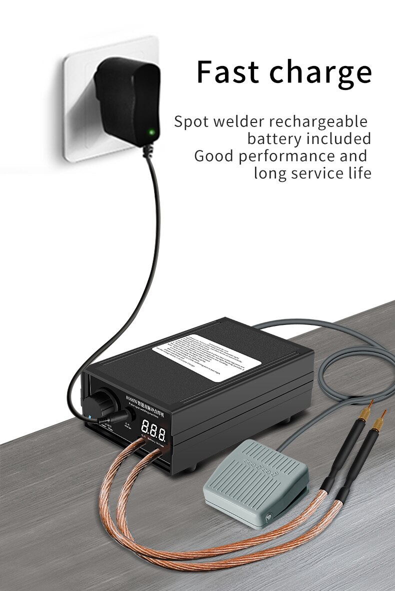8000W Mini Kit de soudeuse par - Spot Welder 18650 Battery Pack avis et prix