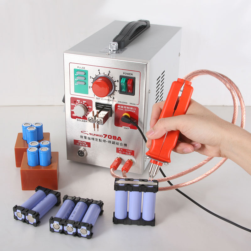 Soudeuse à points SUNKKO 709A  - Spot Welder 18650 Battery Pack avis et prix