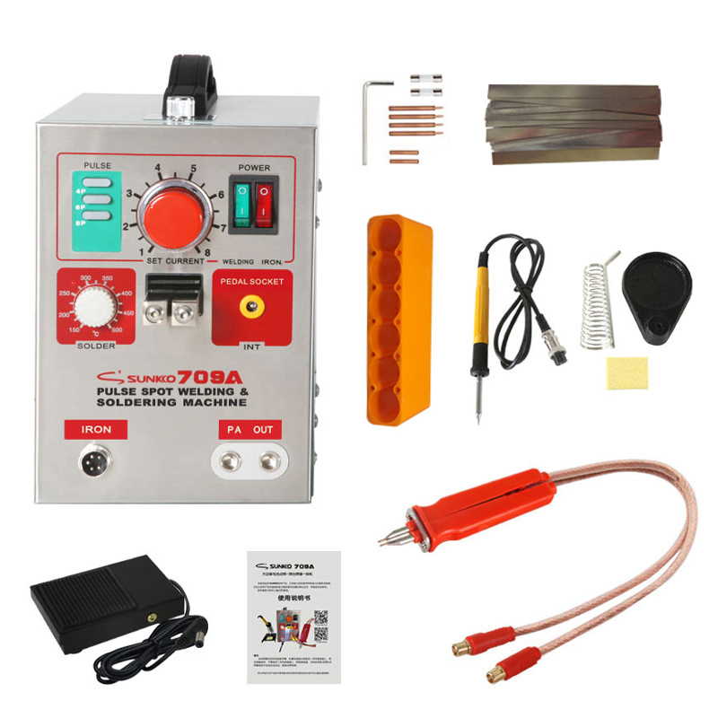 Soudeuse à points SUNKKO 709A  - Spot Welder 18650 Battery Pack avis et prix