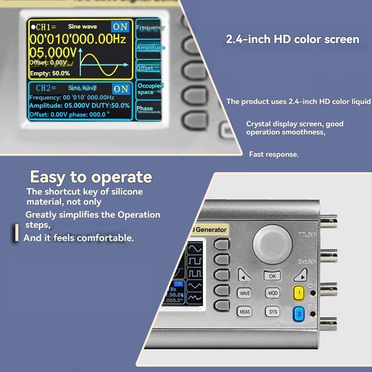 Générateur de fonctions DDS à  - Function Arbitrary Waveform Generator avis et prix