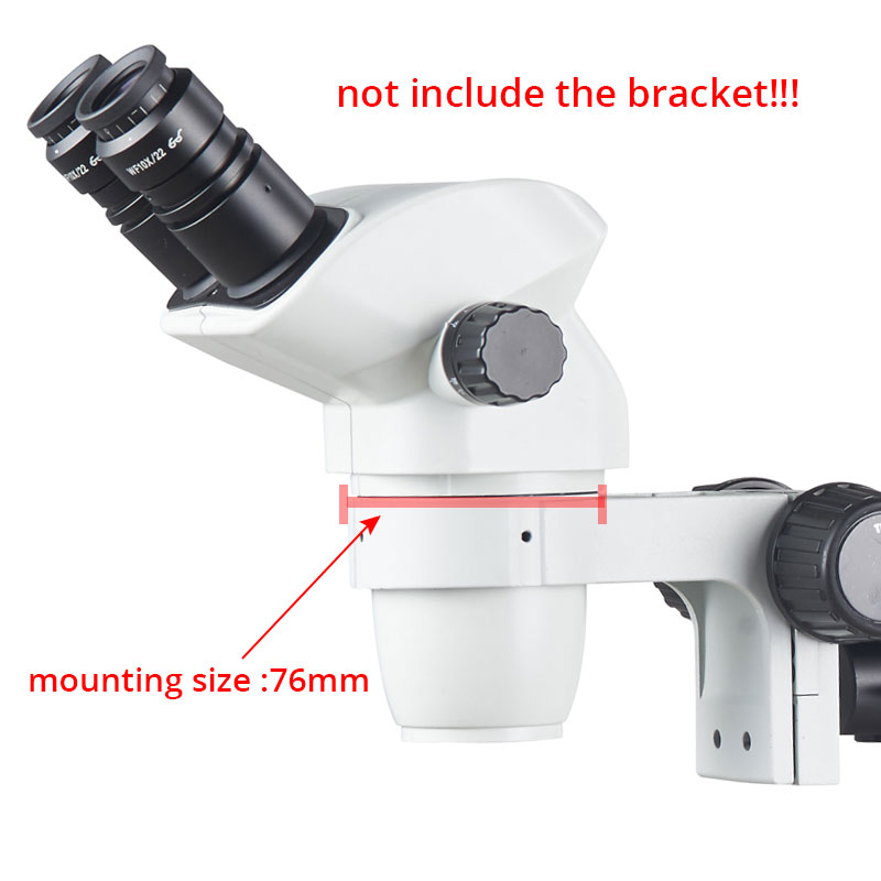 Tête de microscope Zoom 0.67x- - Stereo Trinocular Microscope Pcb avis et prix